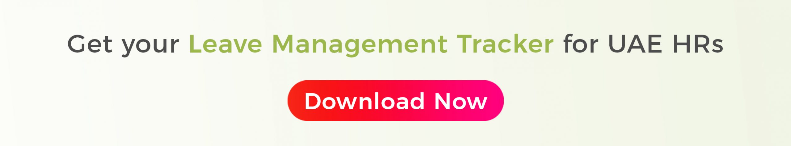 Leave Management Tracker