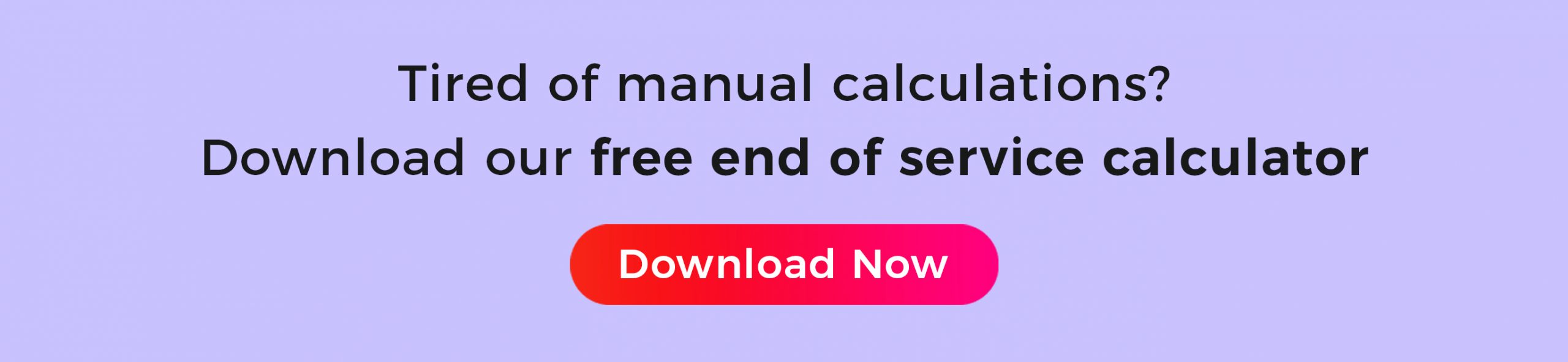 Gratuity Calculator Free UAE template